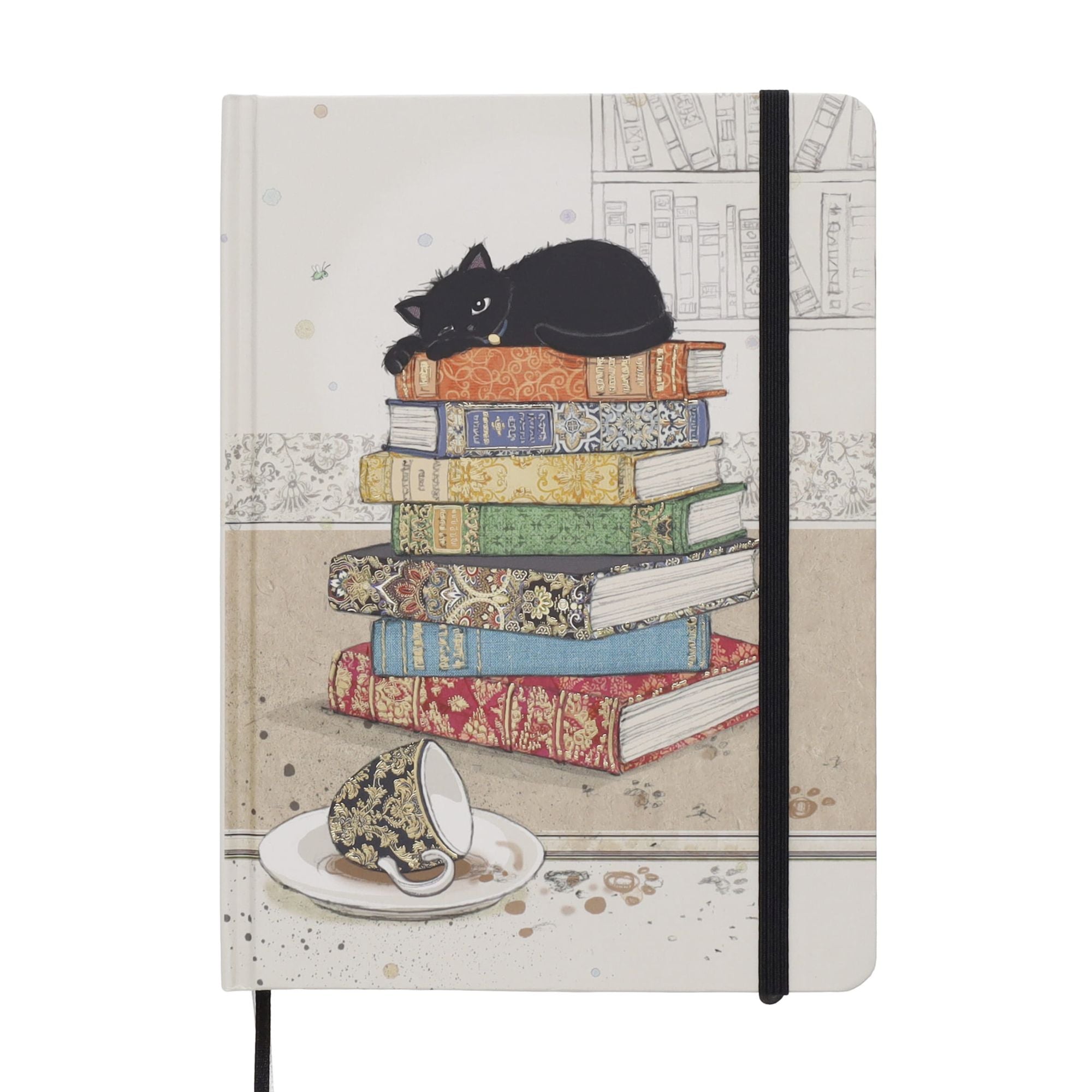 Black Kitty A5 Notebook
