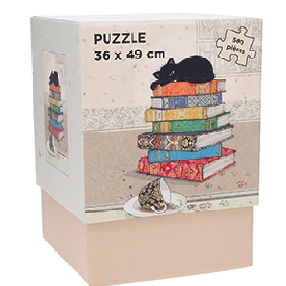 Black Kitties 500 Piece Jigsaw