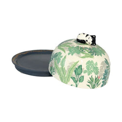 Botanical Cat Butter Dish