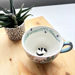 Botanical Cat Mug