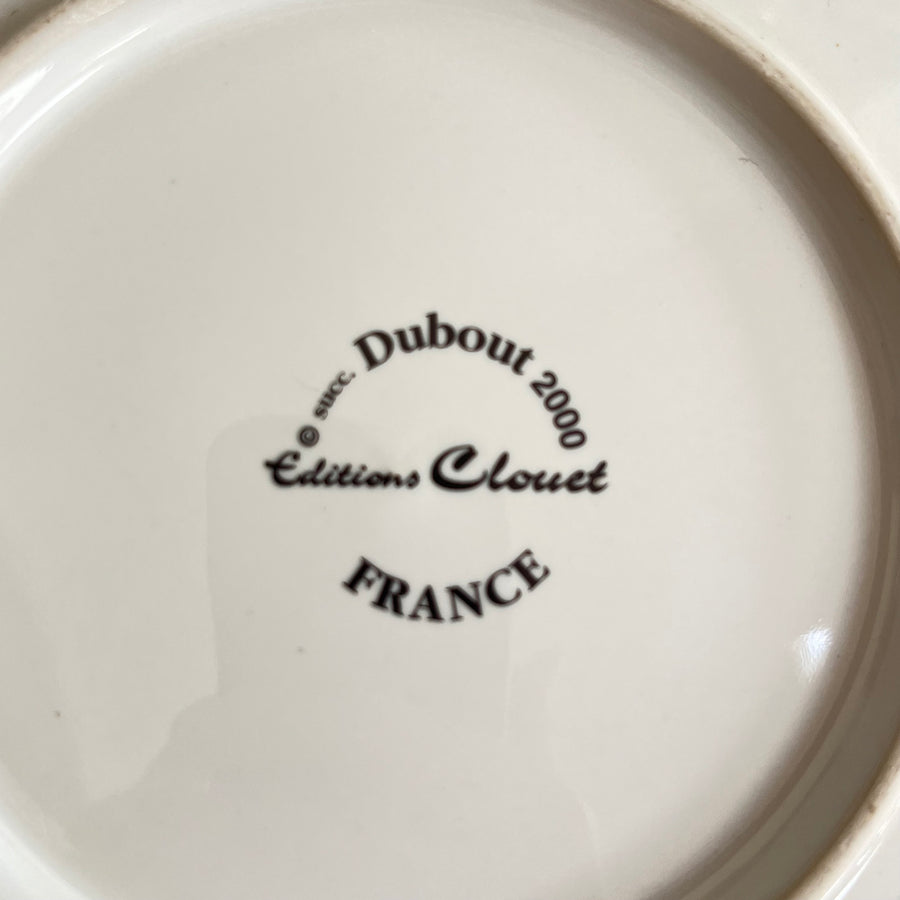 Vintage Dubout Dinner Plate 2000 Sleepy Head, Editions Clouet