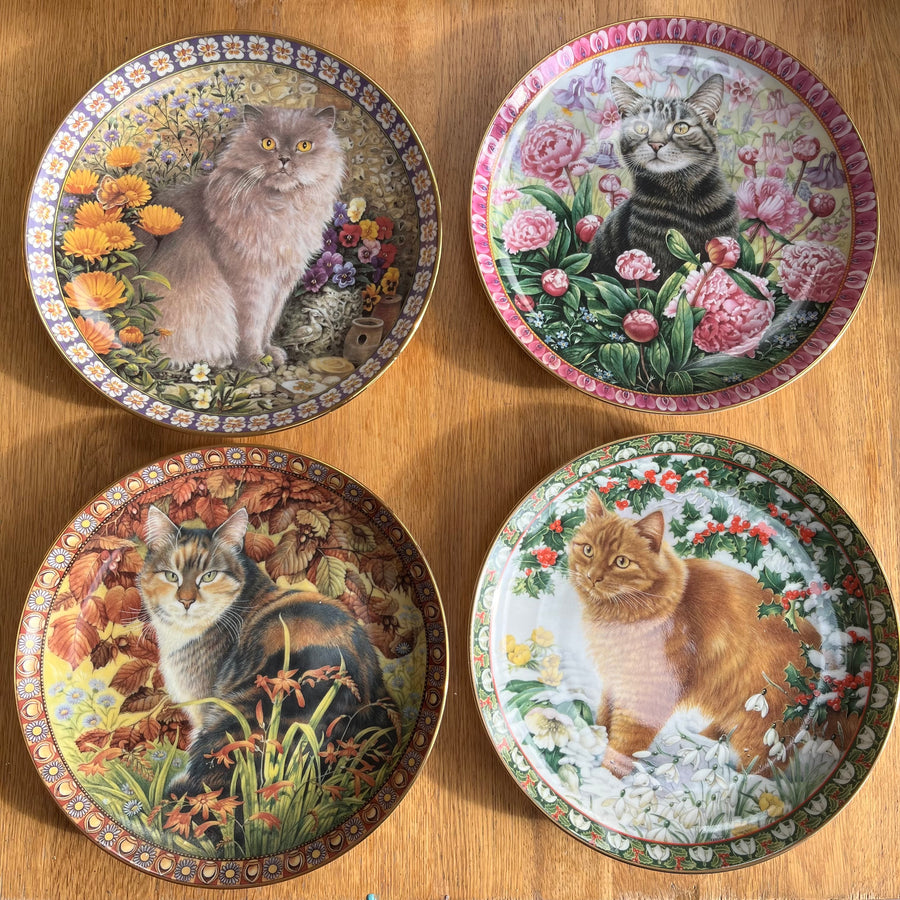 1257 LAI The Four Seasons Plates