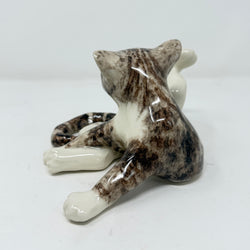 Winstanley Tabby & White Cat Interrupted - Size 3