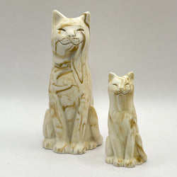 Brown & White Original Lucky Cat