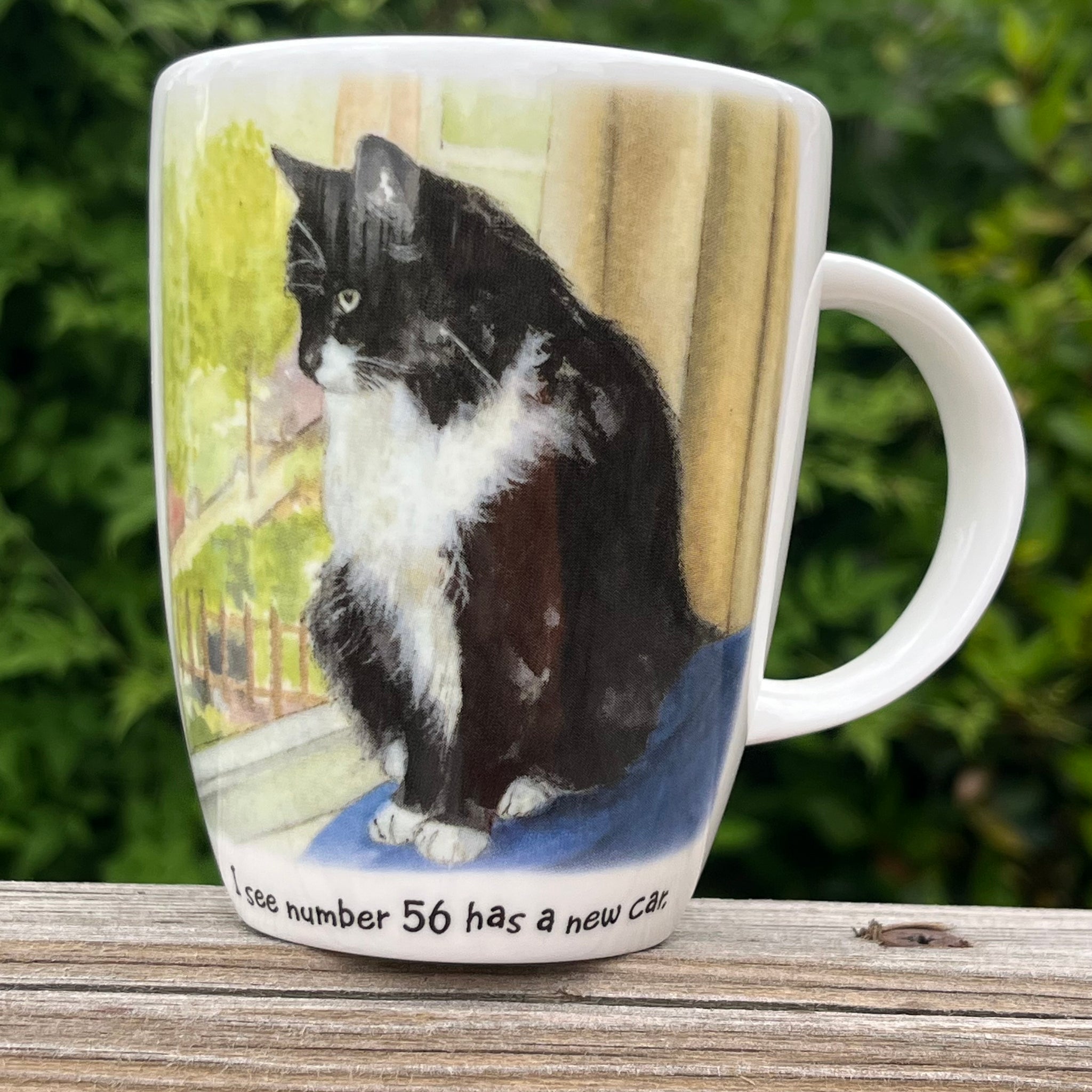 Vintage Little Dog Laughed Bone China Mug UK Made