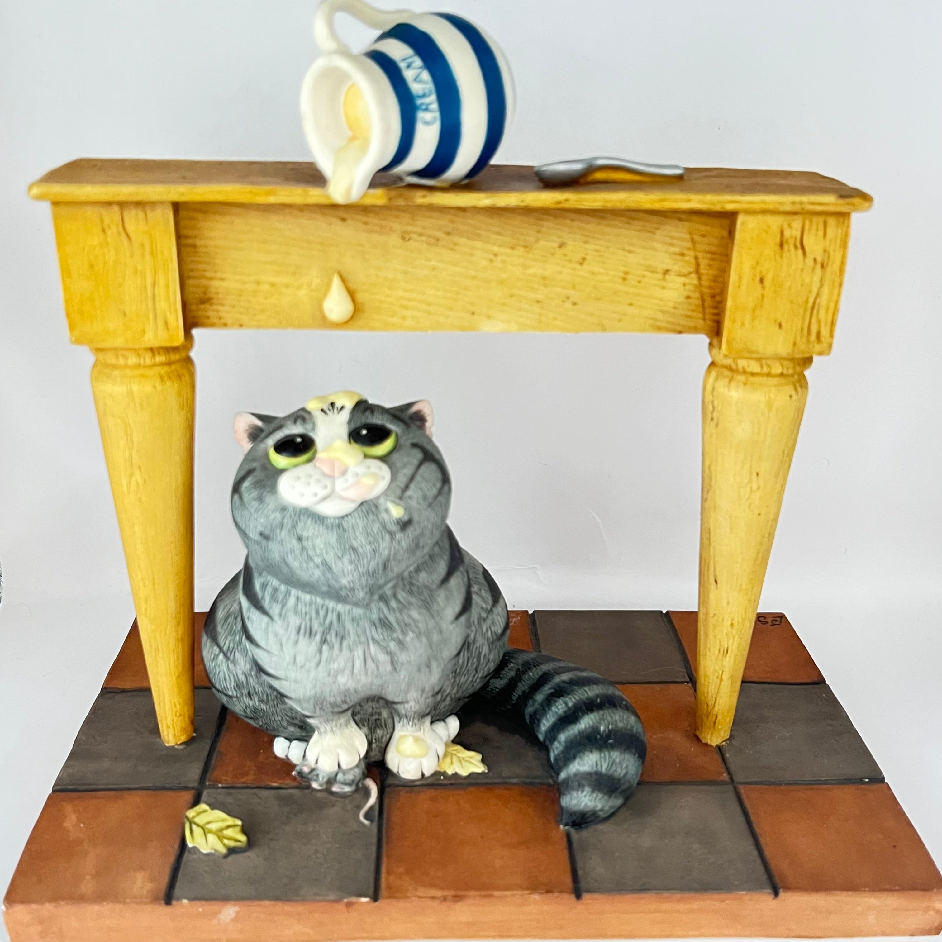 Vintage Lucky Cat Comic & Curious Cats A0484