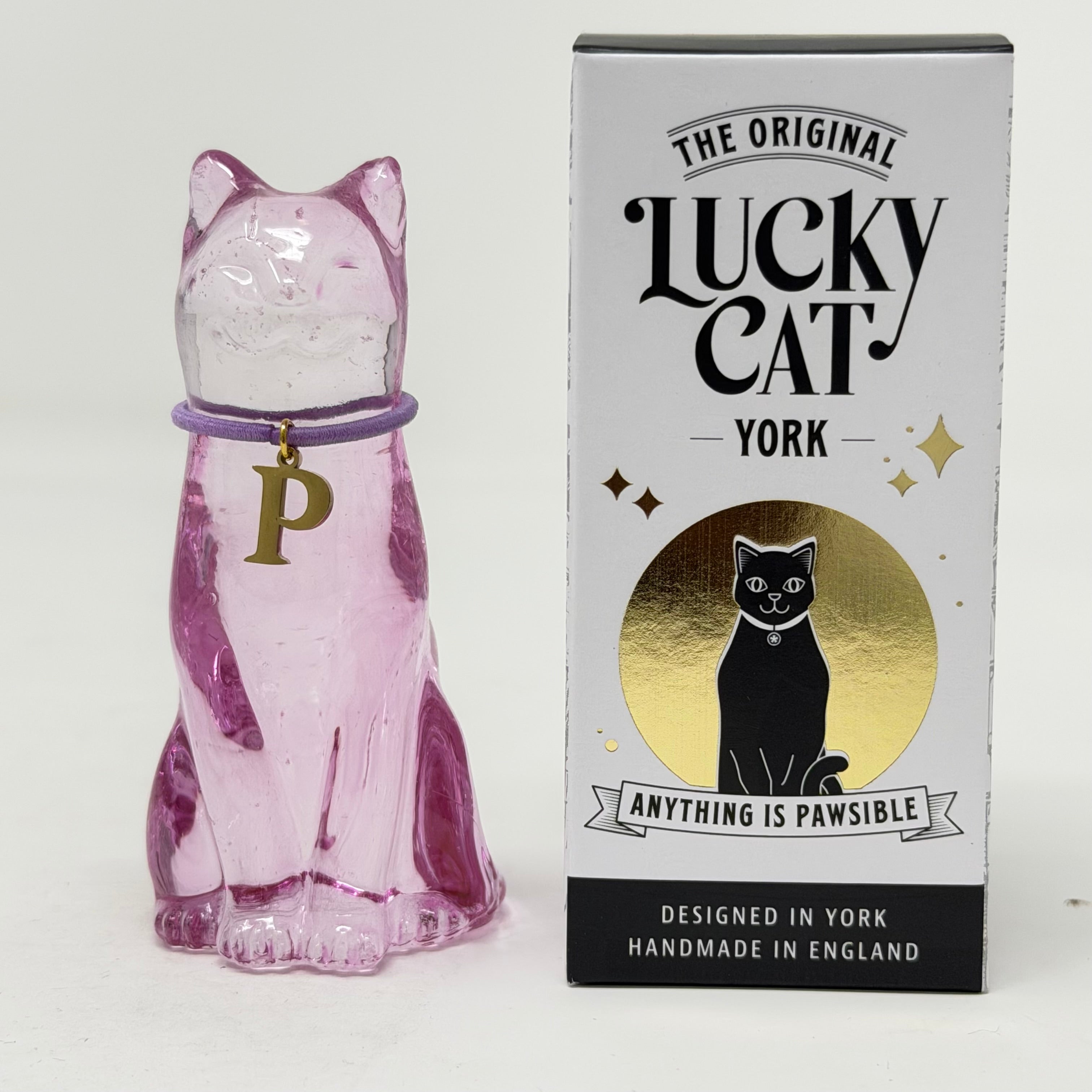June Lucky Glass Kitten
