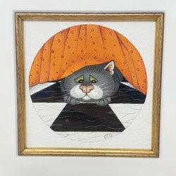 Vintage Linda Jane Smith Original Artwork "Ladybird"