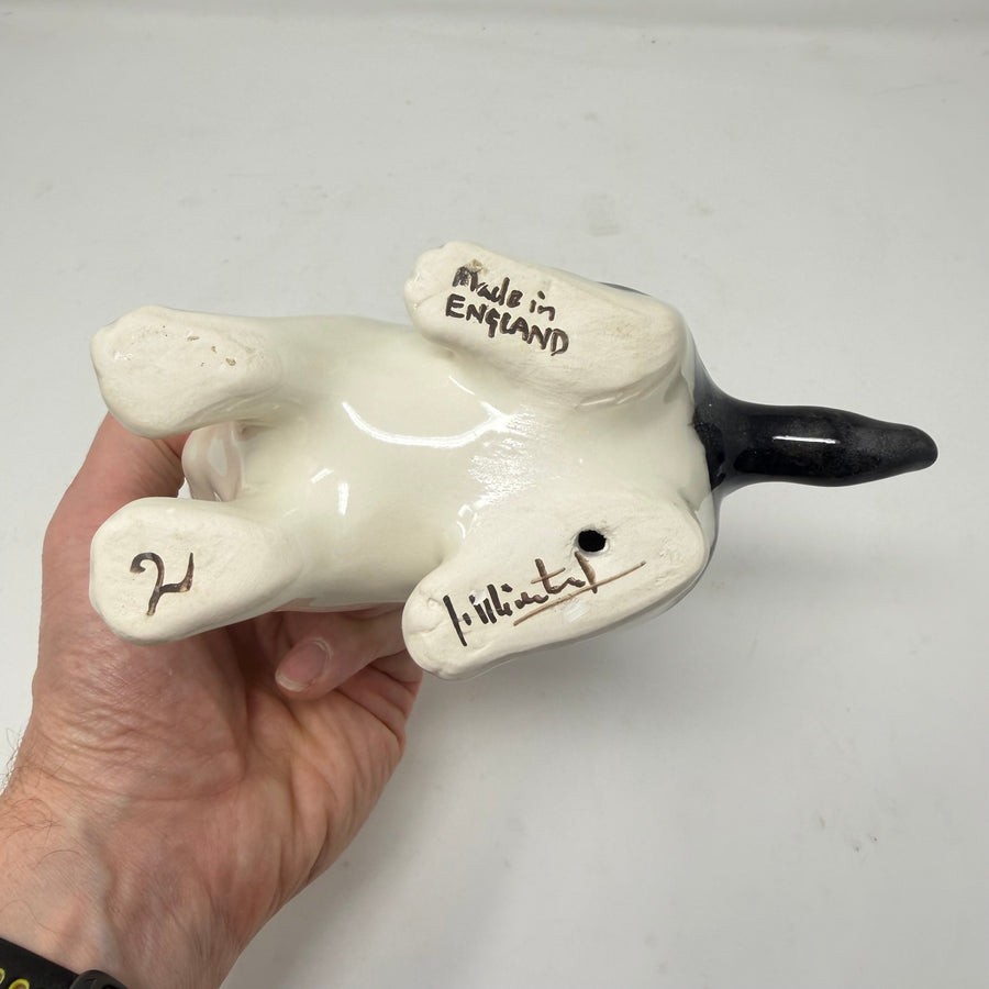 Winstanley Black and White Cat Standing Size 2