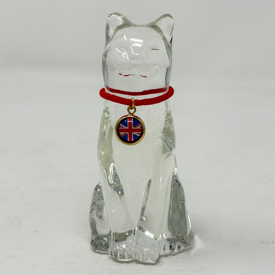 April Lucky Glass Cat
