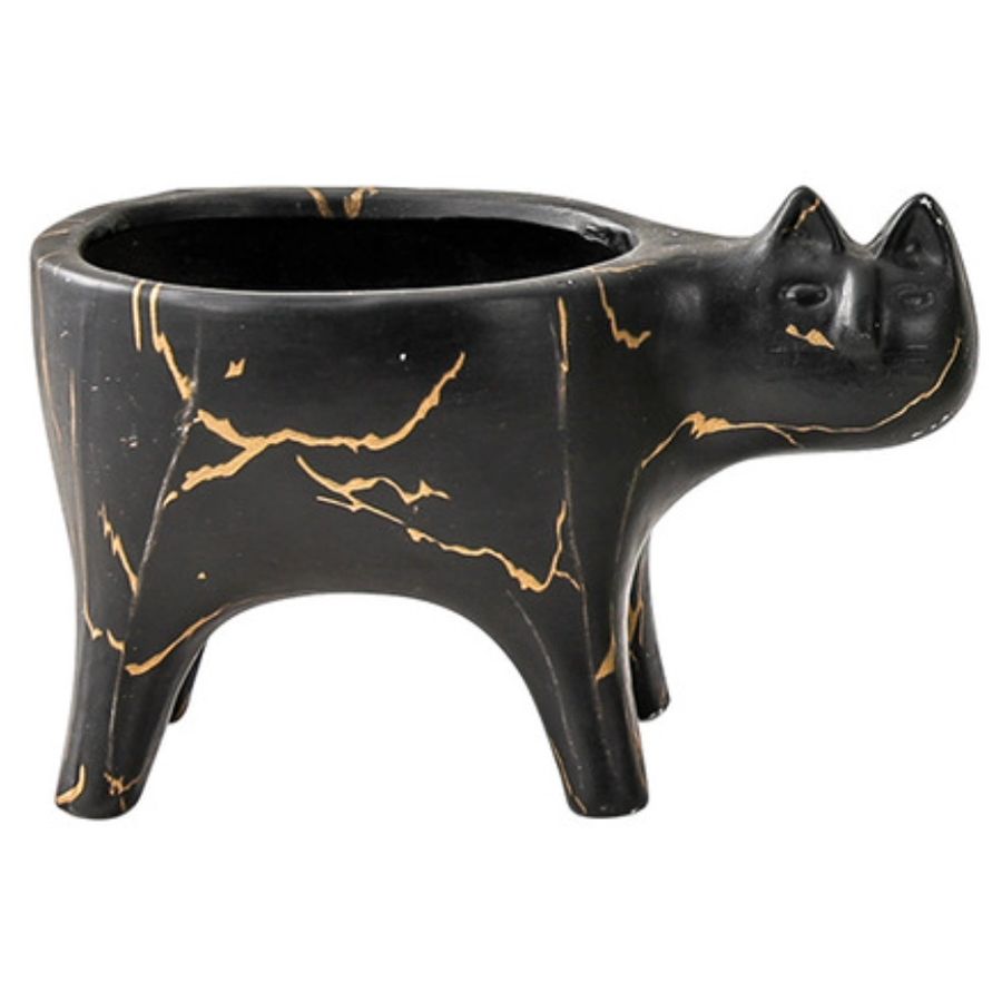 Cat Shape Ceramic Cactus Succulent Plant Pot