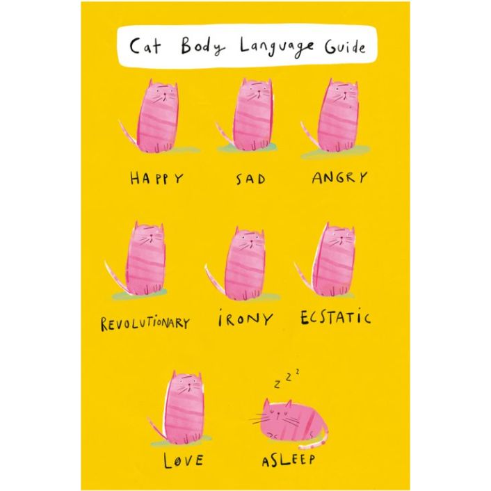 Cat Body Language Card