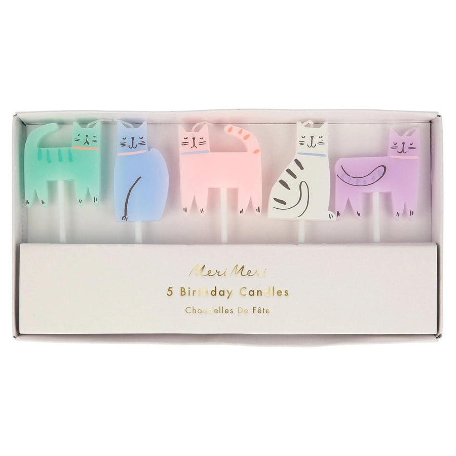 Cat Cake Candles