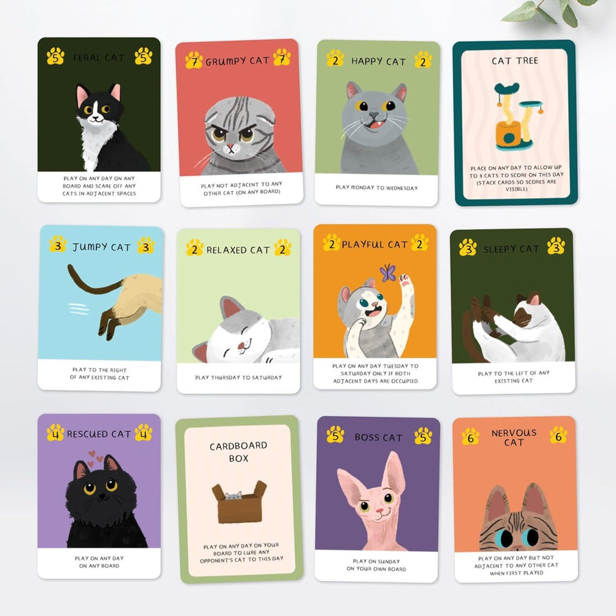 Cat Days Card Game
