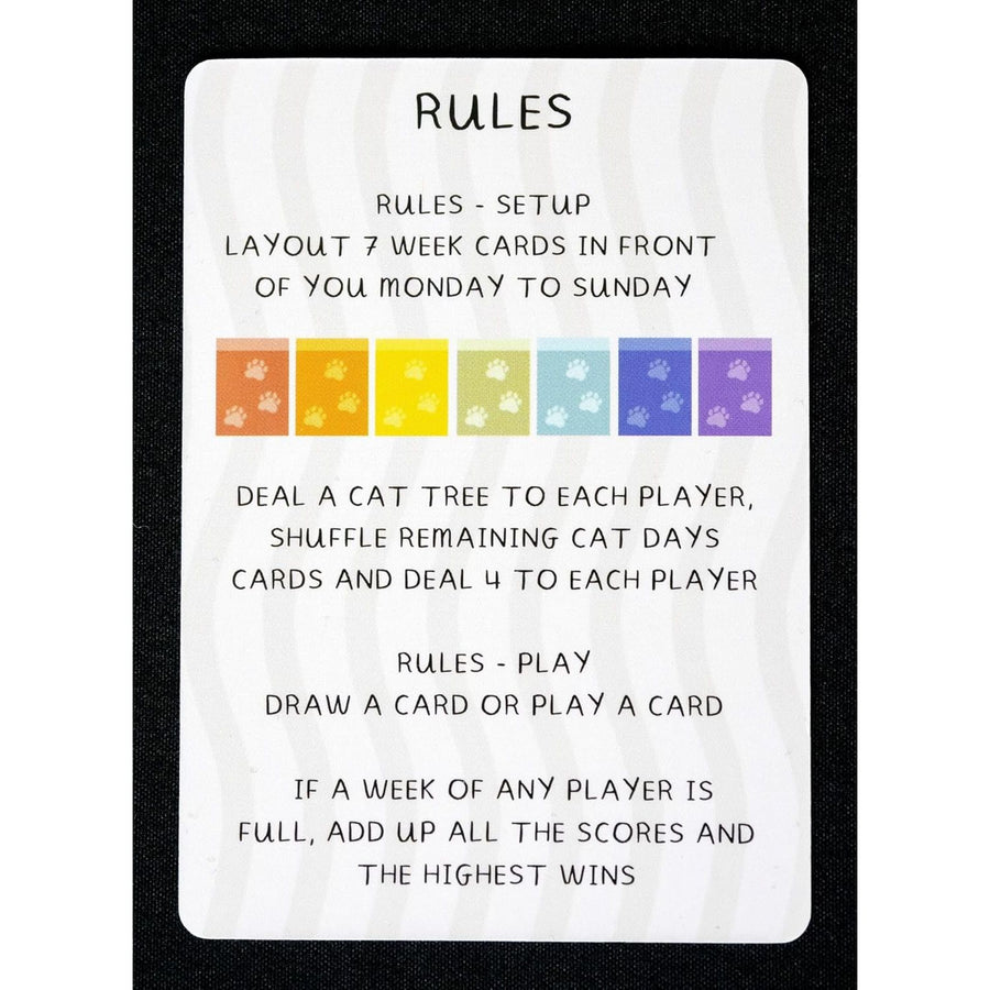 Cat Days Card Game