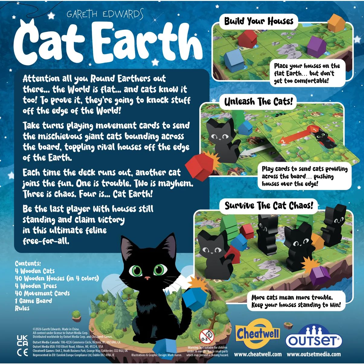 Cat Earth Board Game – The Cat Gallery