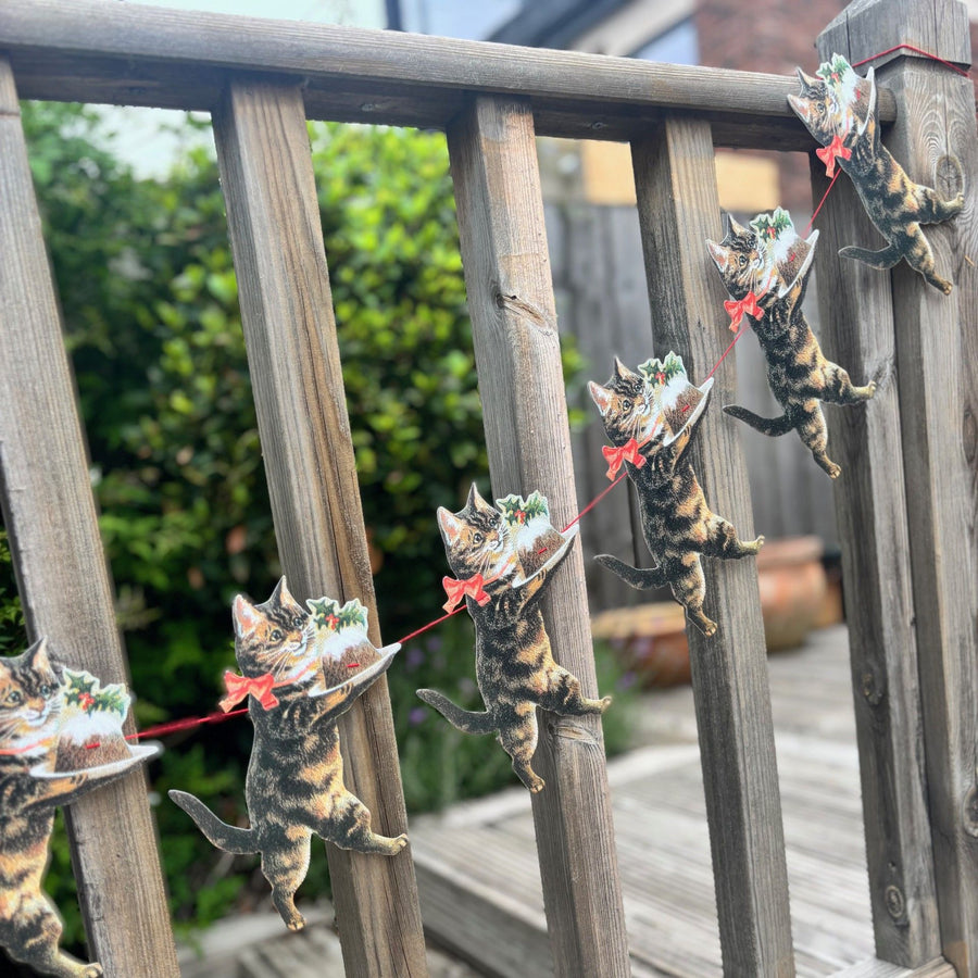 Christmas Cat Garland