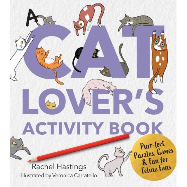 Cat Lovers Activity Book