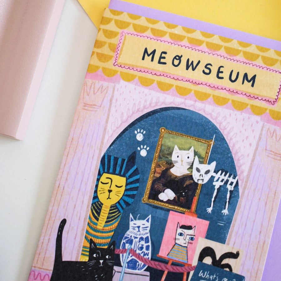 Meowseum Cat Card