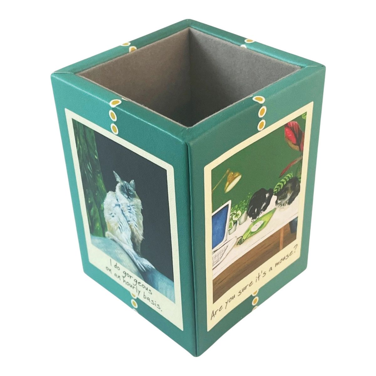 Feline Pen Pot