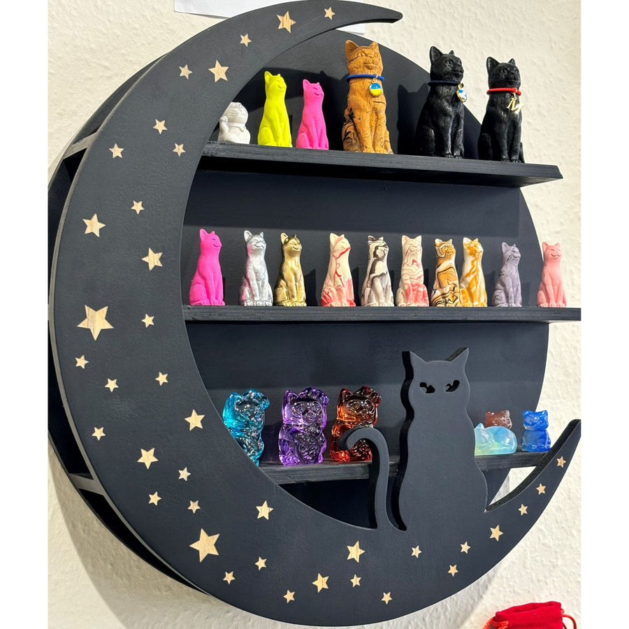 Cat & Moon Display Shelf