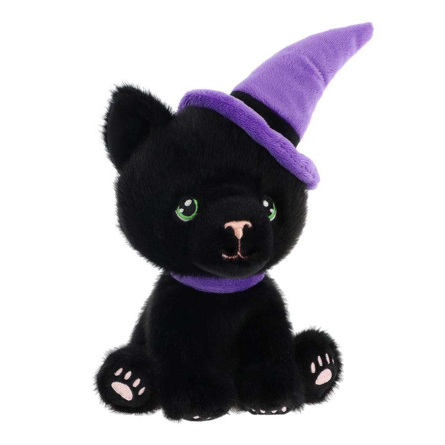 Witchy Black Cat Soft Toy