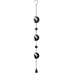 Cat and Moon Silhouette Hanging Decoration