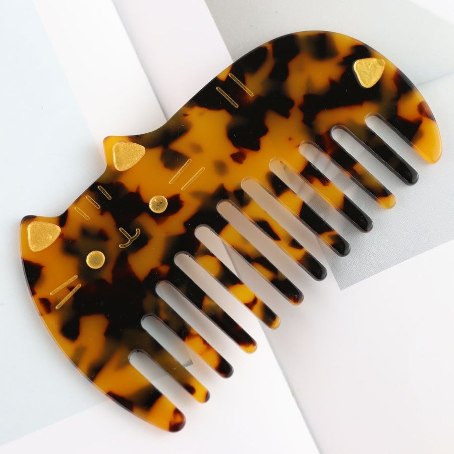 Cat Face Comb