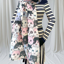 Cute Cat Face Lightweight Scarf