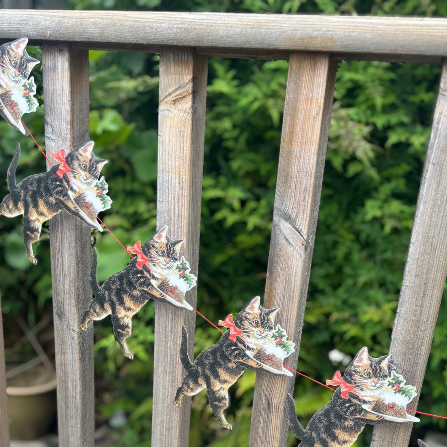 Christmas Cat Garland