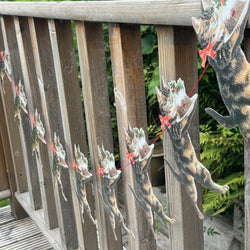Christmas Cat Garland