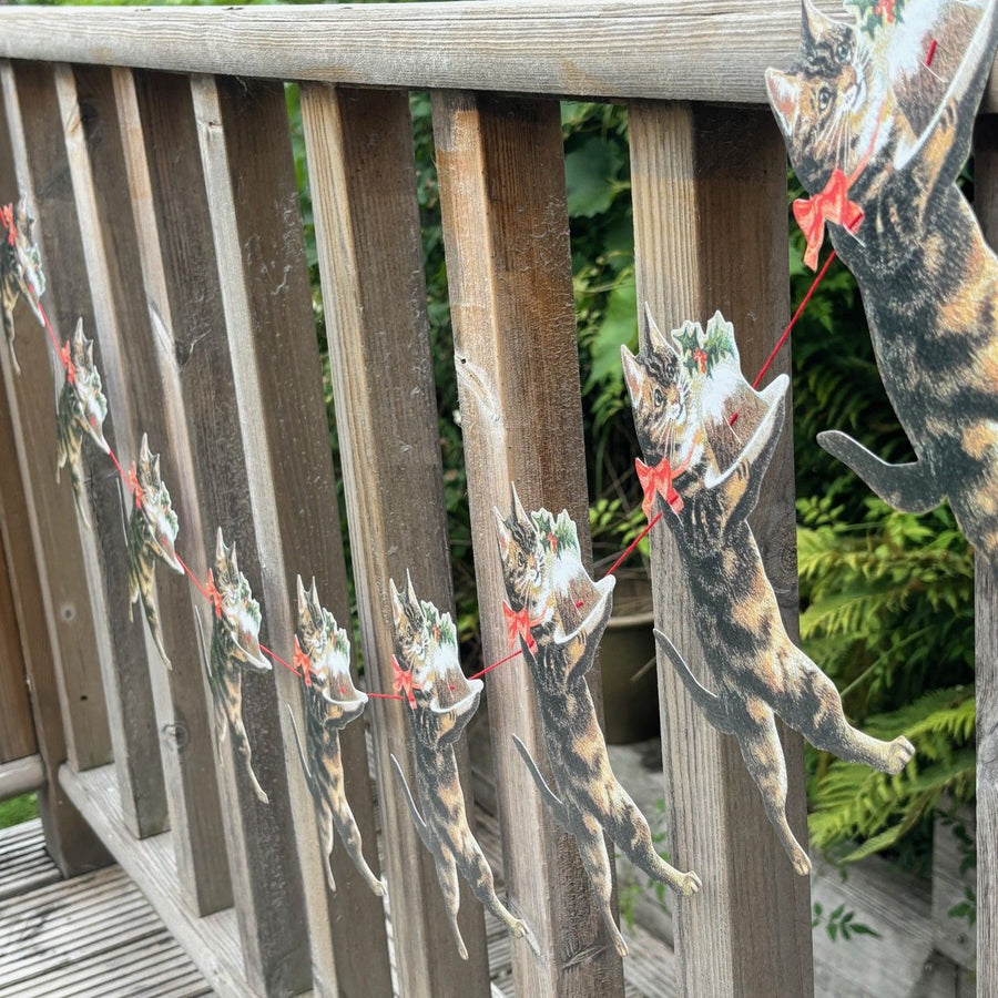 Christmas Cat Garland