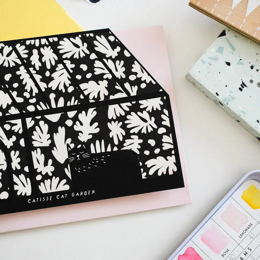 Catisse Cat Garden Card