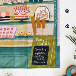 Catisserie Cat Tea Towel
