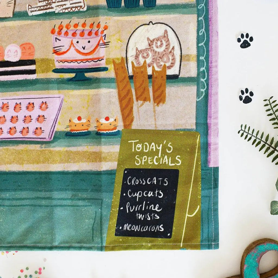 Catisserie Cat Tea Towel