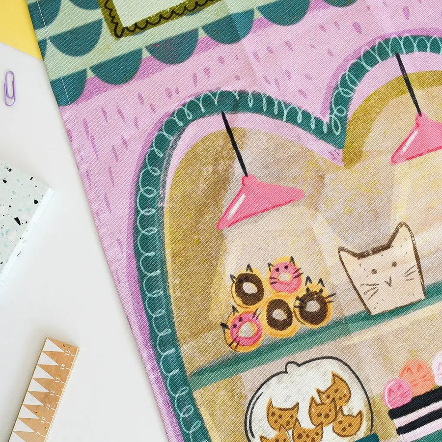Catisserie Cat Tea Towel
