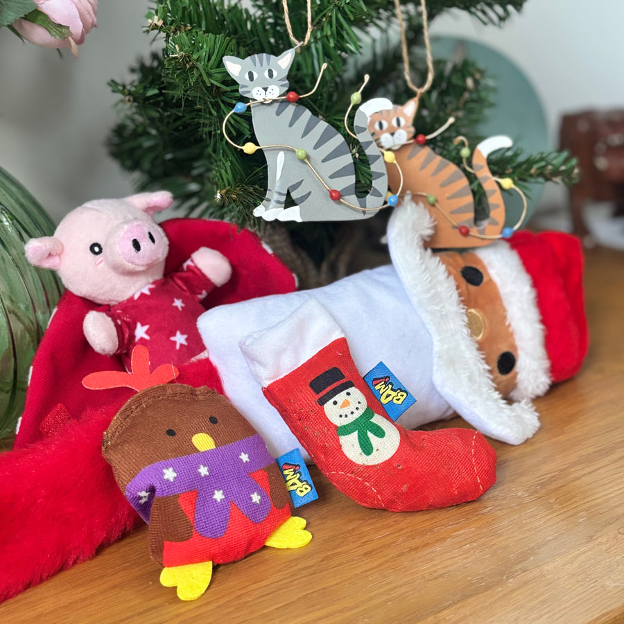 Santa Kicker Festive Toy