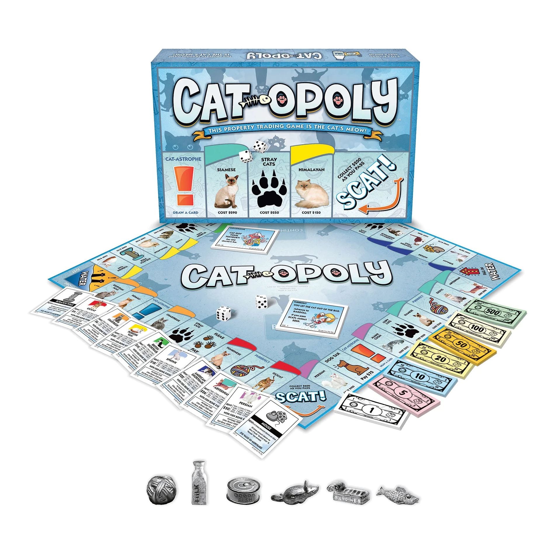 Catopoly Board Game