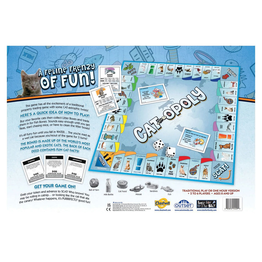 Catopoly Board Game