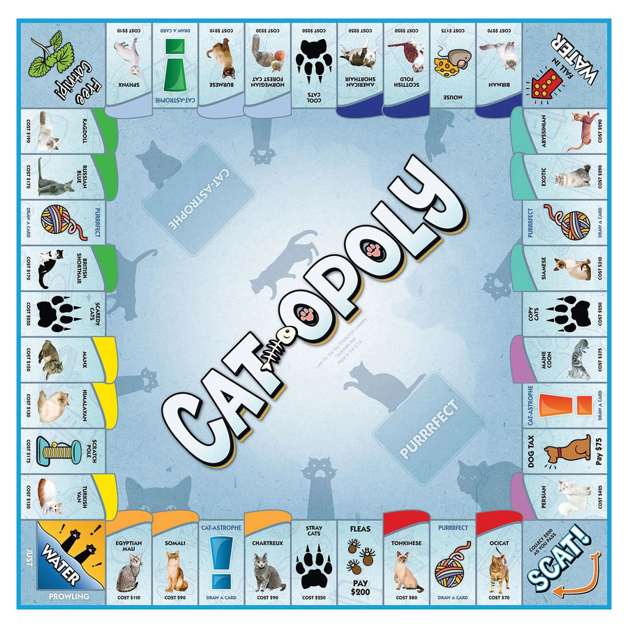 Catopoly Board Game