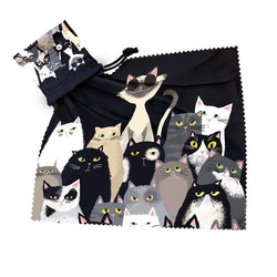 Cat Portrait Lens Cloth