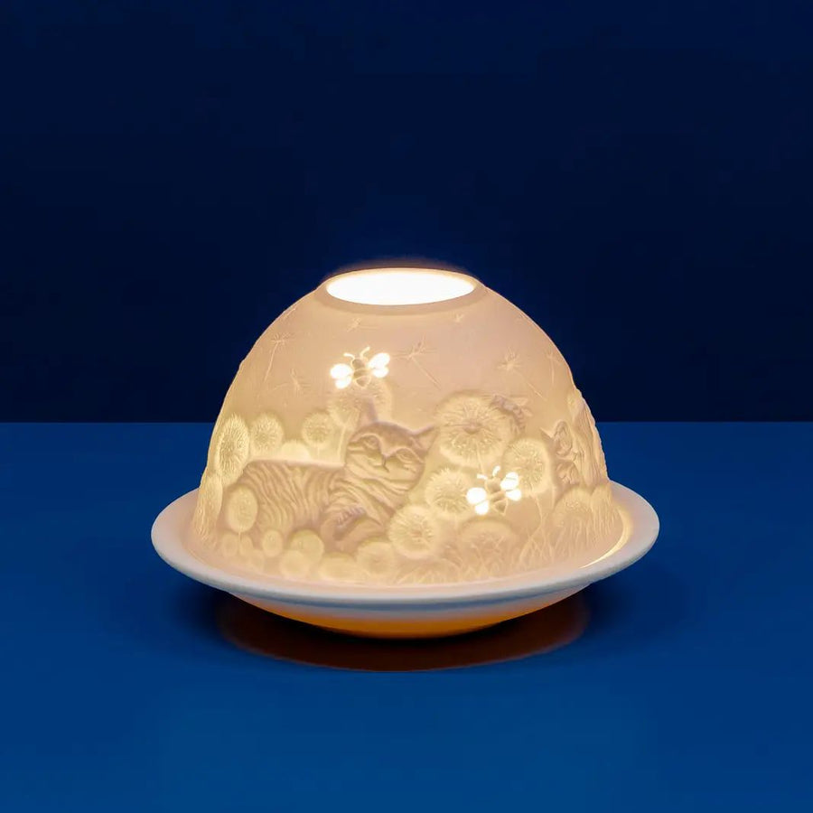 Cats and Bees Glow Dome