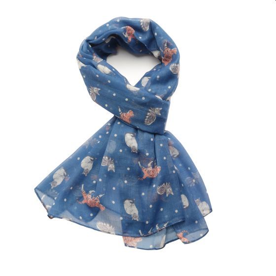 Cats and Spots Scarf