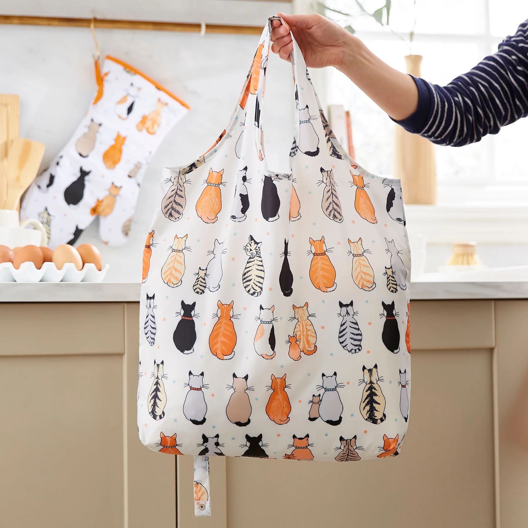 Cats in Waiting Packable Bag