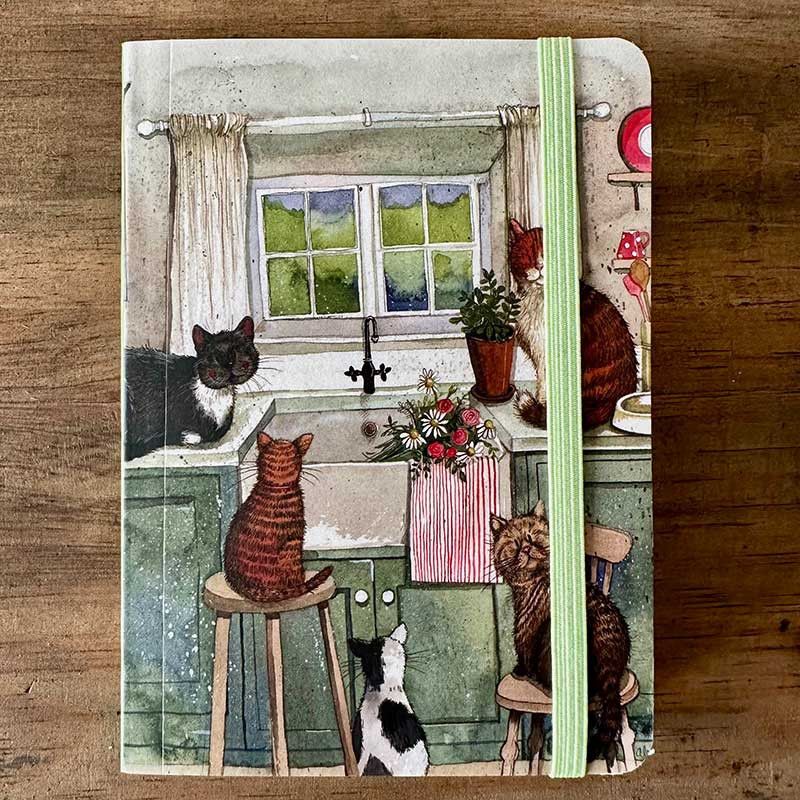 Cats in the Kitchen Chunky Notebook, by Alex Clark