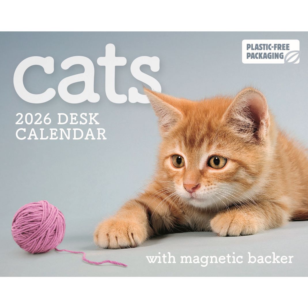 Mini Cat Page A Day 2026 Calendar