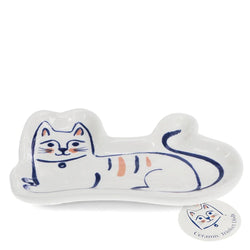 Decorative Cat Shaped Trinket Dish