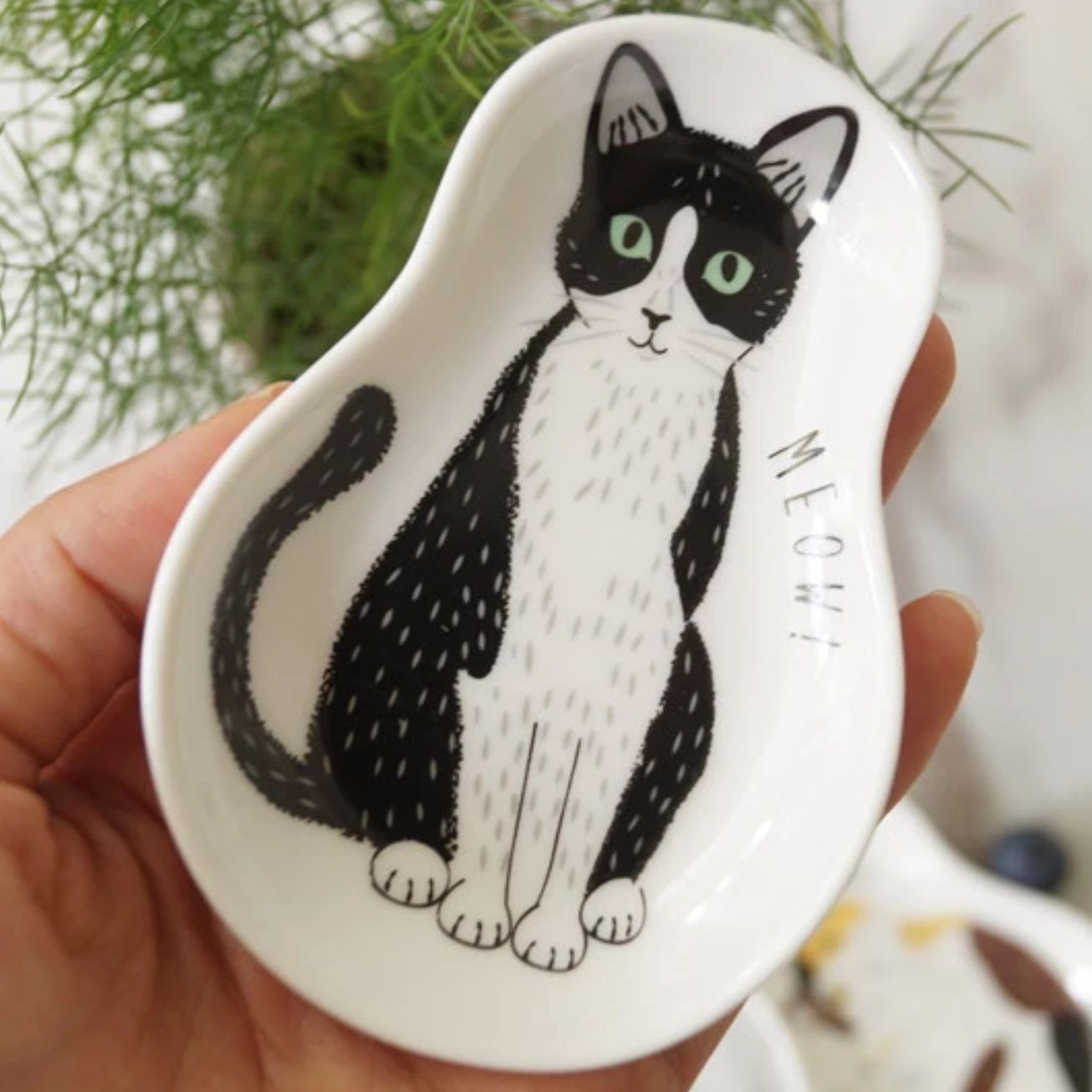 Cat Ceramic Seasoning Dish