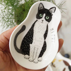 Cat Ceramic Seasoning Dish