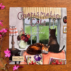 2027 Charismatic Cats Calendar by Alex Clark